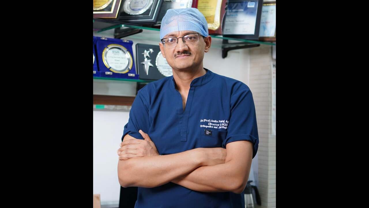 Rare Surgical Milestone: 32 Loose Bodies Weighing 250 gms removed during Total Knee Replacement Surgery for a 65-Year-Old Woman