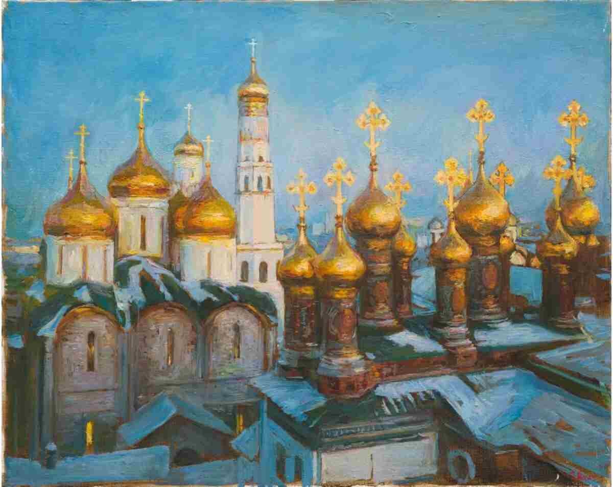 Nikas Safronov’s exhibition will be held in Mumbai with the support of the Rosneft Oil Company.