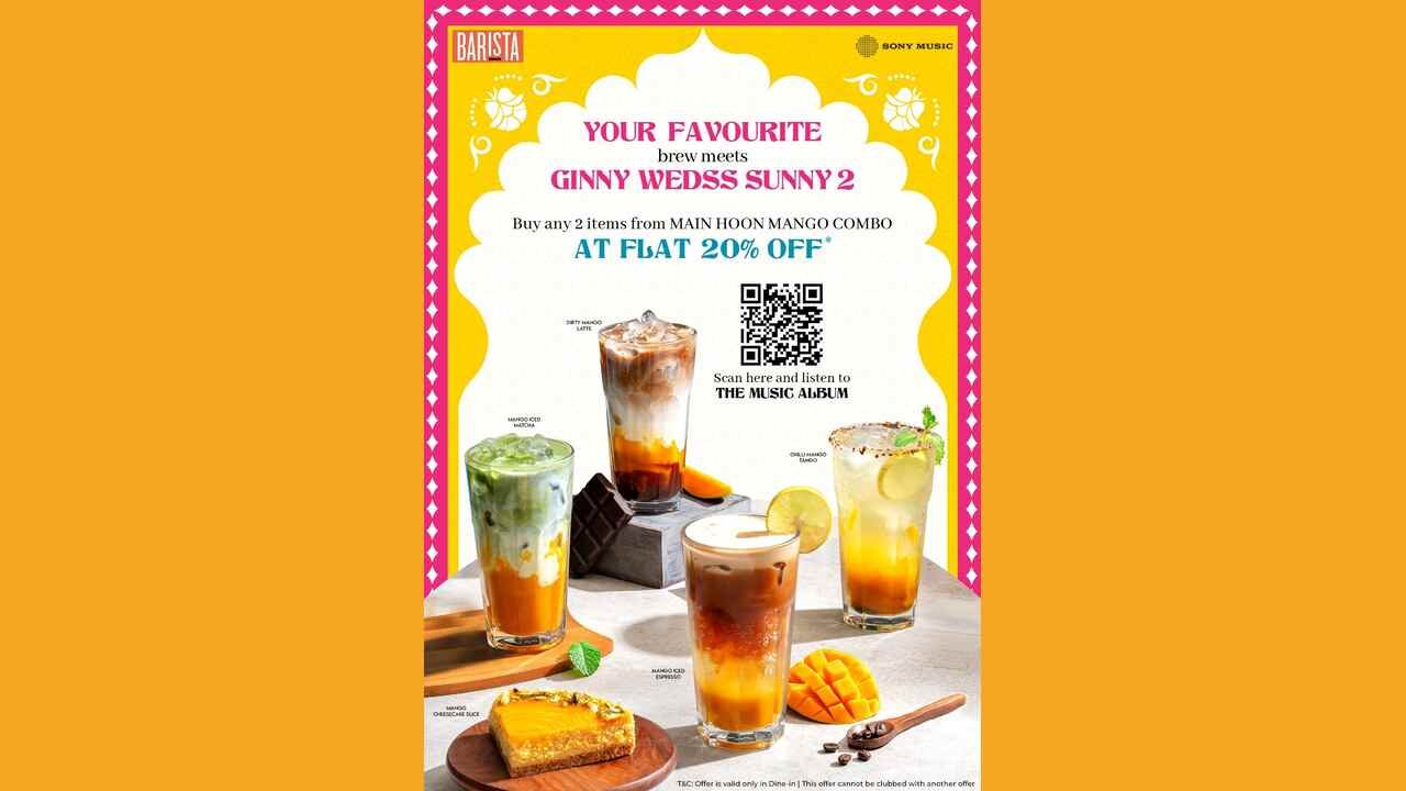 Barista Coffee Company Partners with Ginny Weds Sunny 2 as Exclusive Beverage Partner